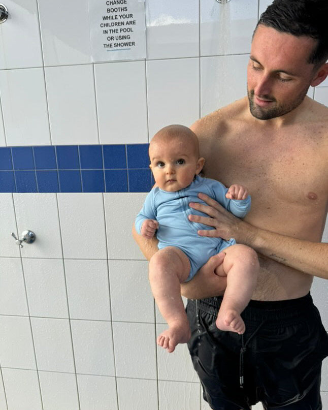 How to Actually Enjoy Swimming Lessons (When Your Toddler Definitely Doesn't Want To Go)